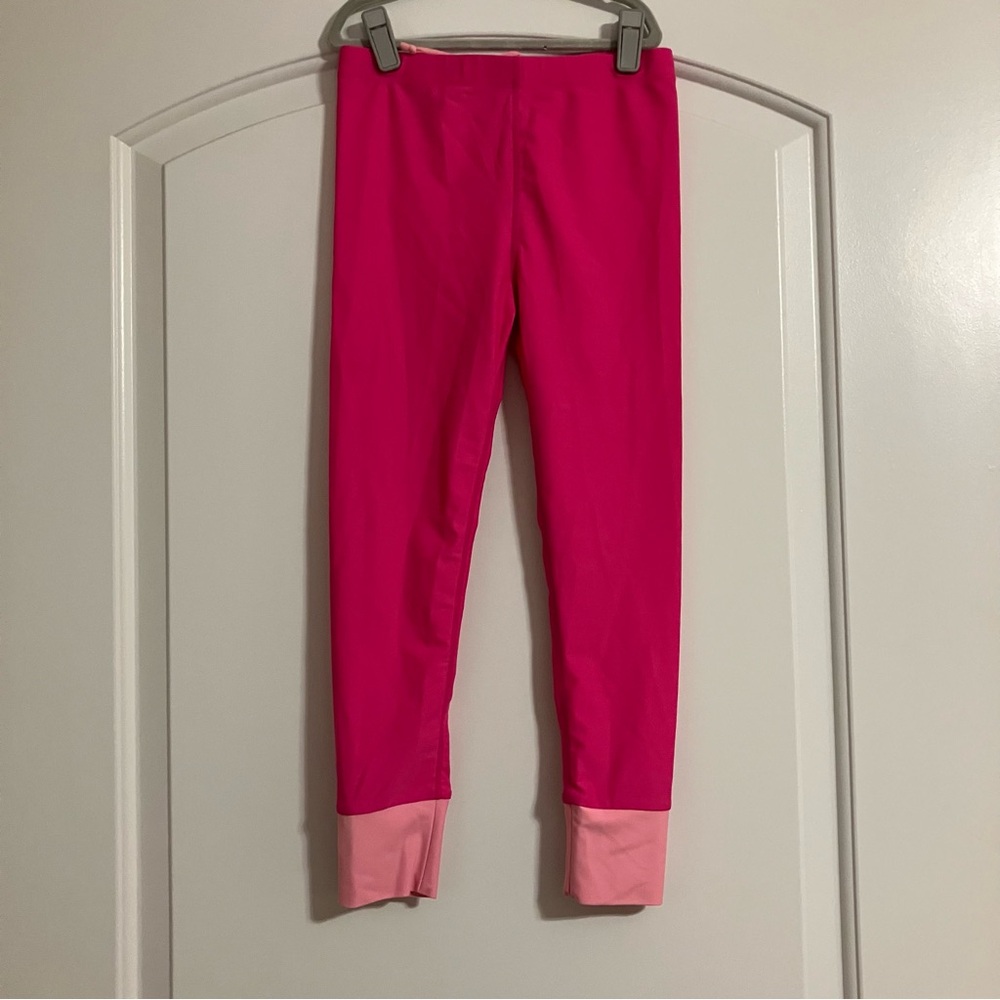 Tuga Swimwear Girl’s Modest Swim Pants Leggings Bright Pink Sz‎ 8/10yrs